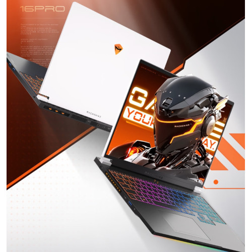 Игровой ноутбук Machenike Dawn 16 Pro, 16'', 32Гб/1Тб, Ryzen 9 7945HX, RTX 5080, белый/серый