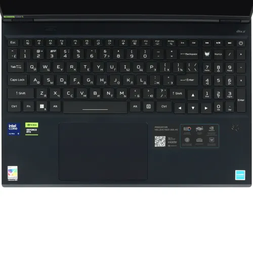 16" Ноутбук Acer Predator Helios Neo 16S AI PHN16S-71-91RJ черный