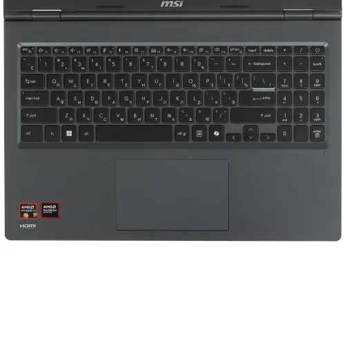 16" Ноутбук MSI Venture A16 AI+ A3HMG-020XRU серый