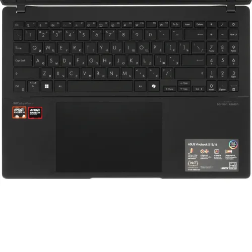 16" Ноутбук ASUS Vivobook S M5606WA-MX088 черный
