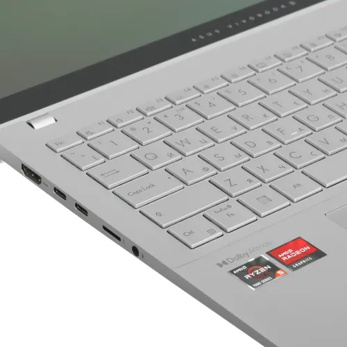 15.6" Ноутбук ASUS Vivobook S M5506NA-MA015 серебристый