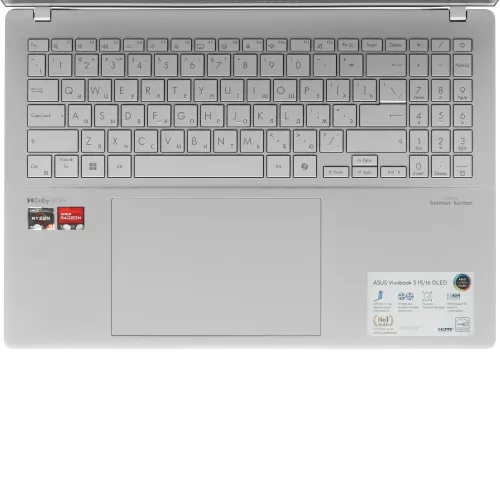 15.6" Ноутбук ASUS Vivobook S M5506NA-MA015 серебристый