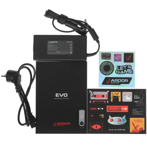 17.3" Ноутбук ARDOR Gaming EVO E17-I7ND402 черный
