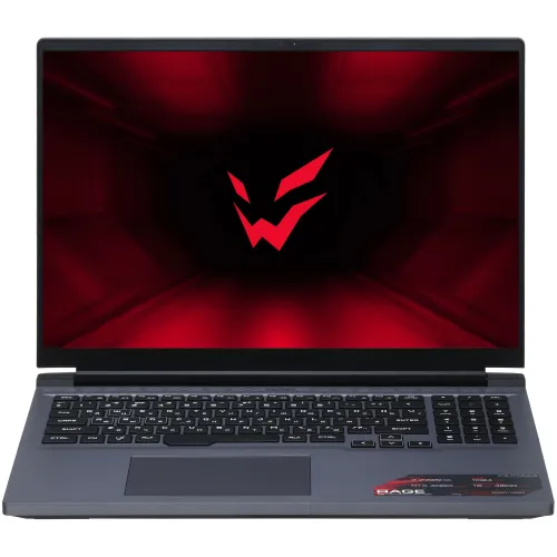 16" Ноутбук ARDOR Gaming RAGE R16-R7ND403 серый