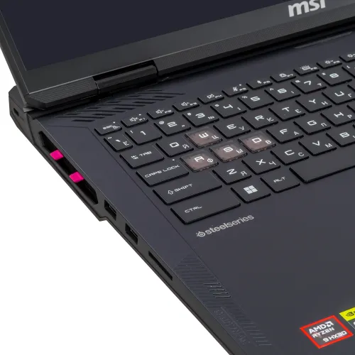 18" Ноутбук MSI Raider A18 HX A9WJG-024RU черный