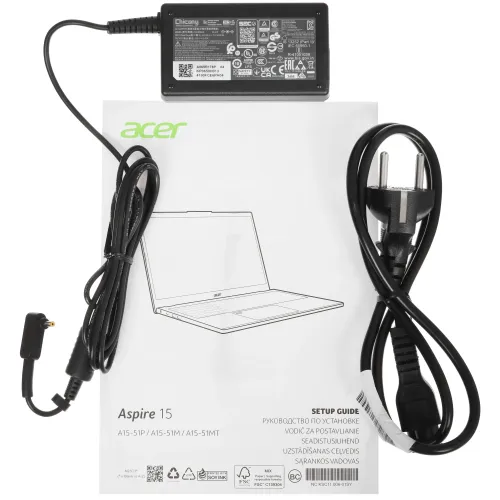 15.6" Ноутбук Acer Aspire A15-51M-70VH серый