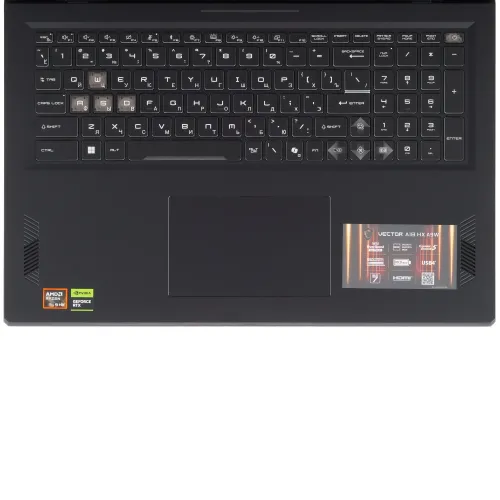 18" Ноутбук MSI Vector A18 HX A9WIG-025RU серый