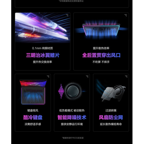 16" Игровой ноутбук ASUS ROG Strix SCAR 16 G635LX Intel Ultra 9 275HX RTX 5090 mini LED 2.5K 240 Гц RAM 32 ГБ SSD 1 ТБ Чёрный