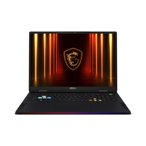18" Игровой ноутбук MSI Raider 18 Pro A2XWIG-017CN Intel Ultra 9 285HX RTX 5080 mini LED 4K 120 Гц RAM 64 ГБ SSD 4 ТБ Чёрный