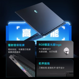 16" Игровой ноутбук ThundeRobot Hunting Blade R16 Intel i9-13900HX RTX 5080 IPS 2.5K 240 Гц RAM 16 ГБ SSD 1 ТБ Чёрный