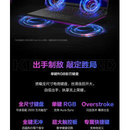 16" Игровой ноутбук ASUS ROG Strix SCAR 16 G635LW Intel Ultra 9 275HX RTX 5080 mini LED 2.5K 240 Гц RAM 32 ГБ SSD 1 ТБ Чёрный