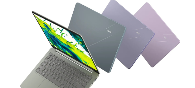 Компания Acer представила новые ноутбуки Swift Air 14 и Swift Spin 14 AI