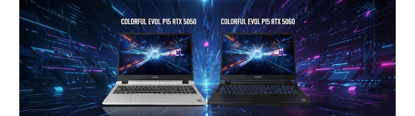 Представлена серия игровых ноутбуков COLORFUL EVOL P15 с графикой GeForce RTX 50-й серии