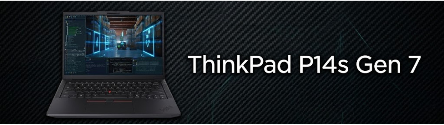 Компания Lenovo выпустила компактный ноутбук ThinkPad P14s Gen 7