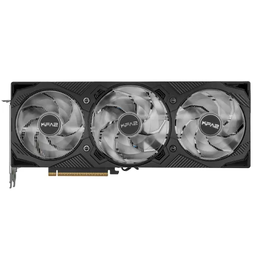 Видеокарта KFA2 GeForce RTX 5070 Ti ROCK(X) OC 3FAN RGB Black [57IZN6MDBUEK]