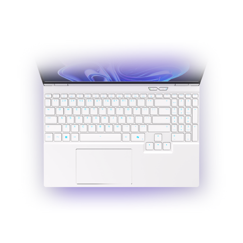 Игровой ноутбук Mechrevo Yilong 15 Pro AMD Ryzen 7 350 RTX 5060 IPS 2.5K 300 Гц RAM 32 ГБ SSD 1 ТБ Белый