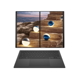 Ноутбук ASUS Zenbook Duo UX8407AA Intel Core Ultra X7 358H OLED 2.8K 144 Гц Сенсорный RAM 32 ГБ SSD 1 ТБ Серый
