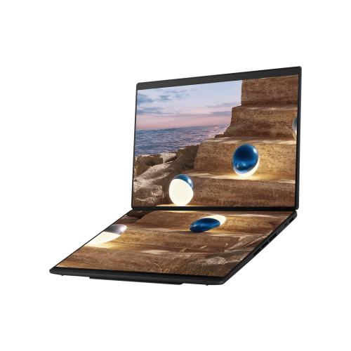 Ноутбук ASUS Zenbook Duo UX8407AA Intel Core Ultra X7 358H OLED 2.8K 144 Гц Сенсорный RAM 32 ГБ SSD 1 ТБ Серый
