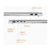 Ноутбук ASUS Vivobook Pro 16 M5650GA AMD Ryzen 9 465 OLED 2.5K 165 Гц RAM 32 ГБ SSD 1 ТБ Серебристый