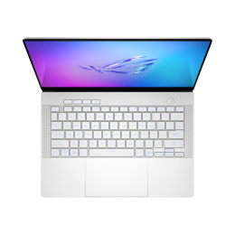 Игровой ноутбук ASUS ROG Zephyrus G14 GA403WW AMD Ryzen 9 HX 370 RTX 5080 OLED 2.8K 120 Гц RAM 32 ГБ SSD 2 ТБ Белый