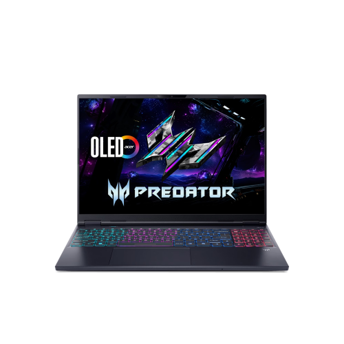 Игровой ноутбук Acer Predator Helios Neo 16S PHN16S-I71 Intel Core Ultra 9 290HX Plus RTX 5070 Ti OLED 2.5K 240 Гц RAM 16 ГБ SSD 1 ТБ Чёрный