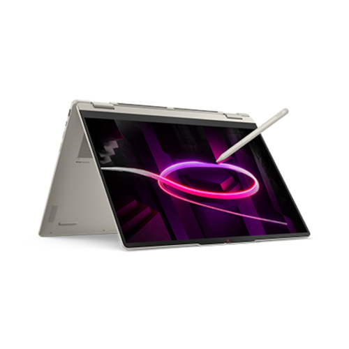 Ноутбук Lenovo Yoga 7a 2-in-1 83TF002EUS AMD Ryzen 7 445 OLED FHD 60 Гц Сенсорный RAM 24 ГБ SSD 1 ТБ Бежевый